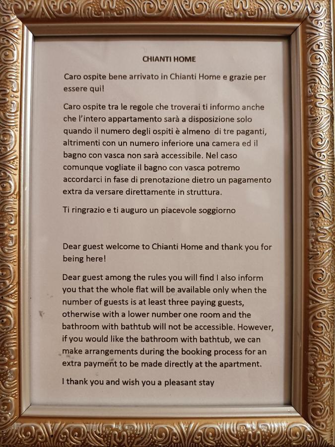 Chianti-Home Palagione Strada in Chianti Exteriör bild